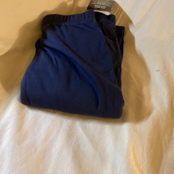 Womens Navy blue leggings - Picture 2 of 2